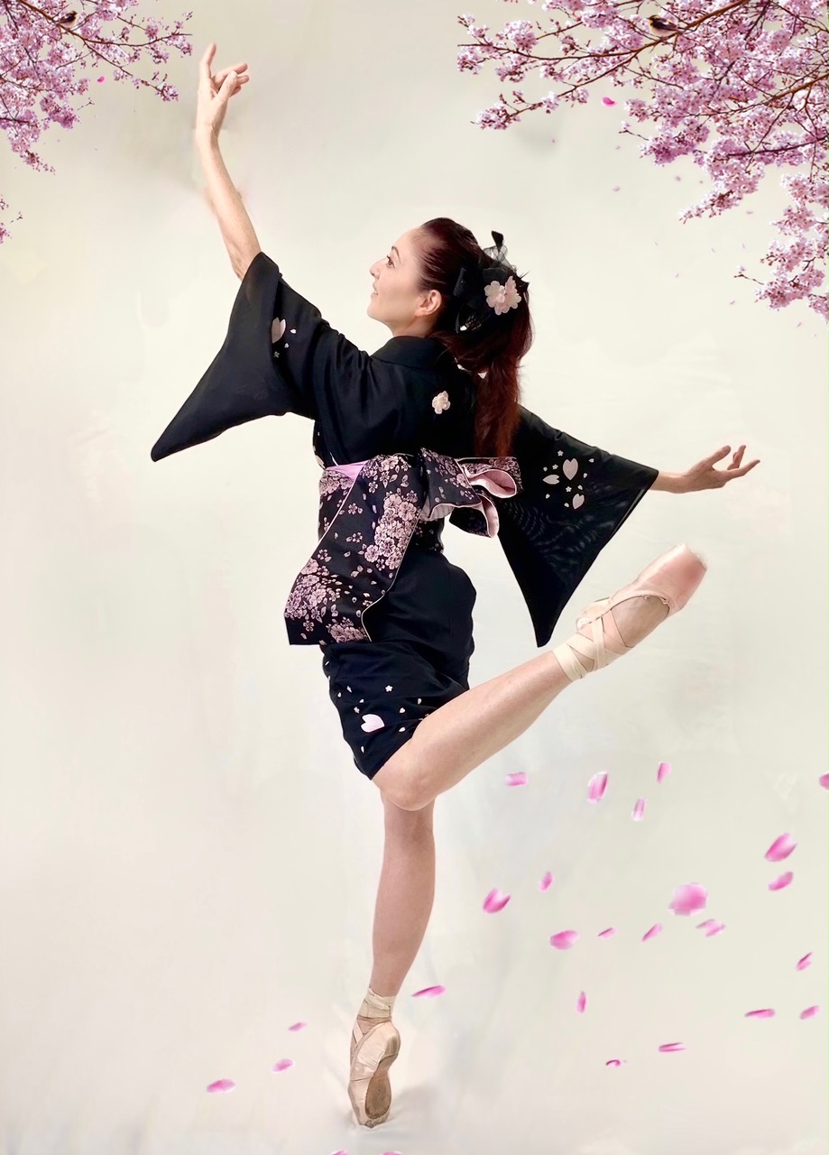 創作着物 バレエ